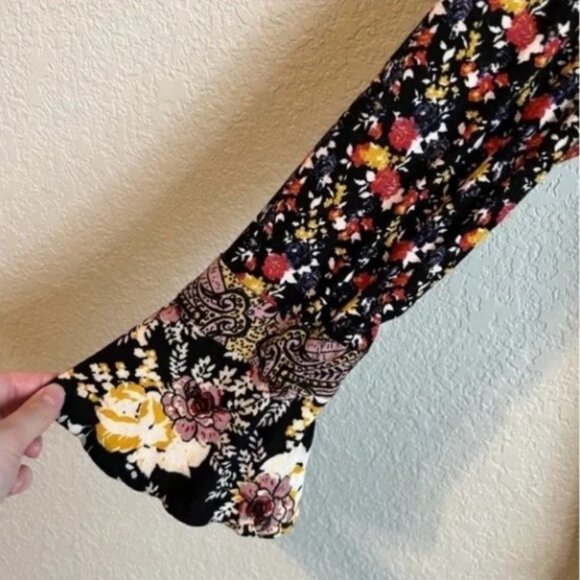 FREE PEOPLE Wildflower Fields Henley Top - Picture 7 of 12